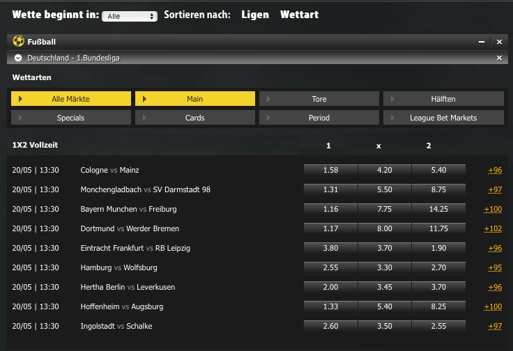 bethard bundesliga