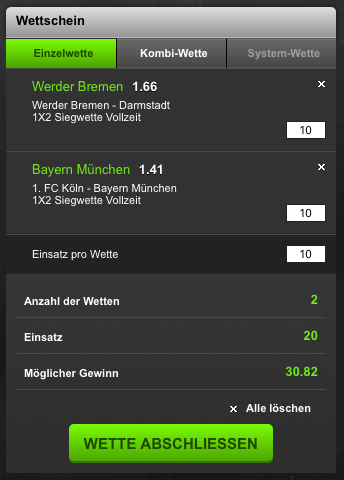 mobilebet wettschein