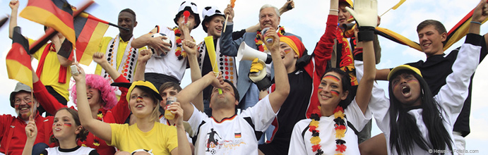 Deutschland gegen USA fans