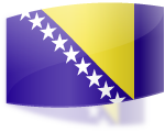 sw24 flagge big bosnien-herzegowina