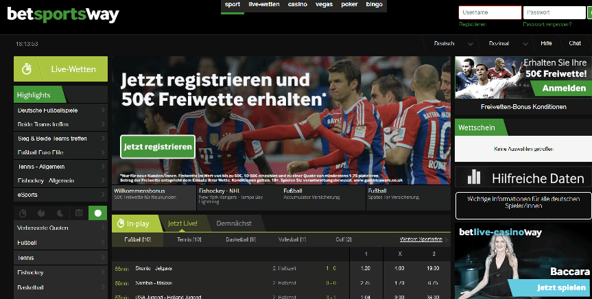 betway sports Screenshot