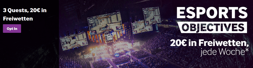 Betway eSport objectives