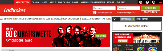 Ladbrokes Banner News
