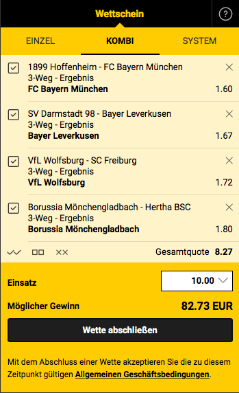 Bet3000 Wettschein Bet3000 Wettschein