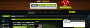 Comeon Banner
