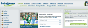 bet-at-home Start
