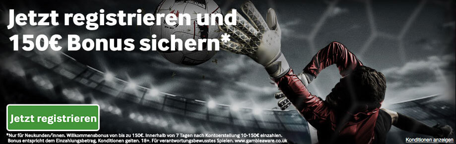 betway bonus 150euro