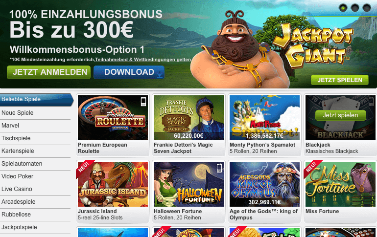 williamhill zusatzangebot