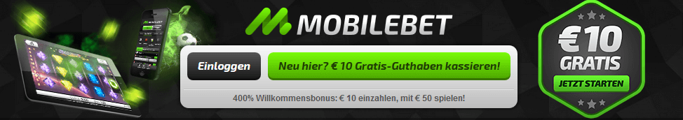 MobileBet 10 Euro Startguthaben