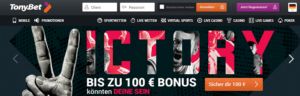TonyBet Banner
