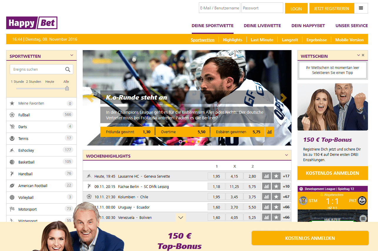 HappyBet TopBonus