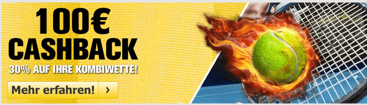 Interwetten Cashback Tennis