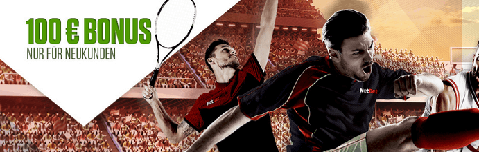 NetBet 100 Euro Bonus Banner