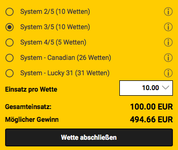 Systemwette3 5 bwin