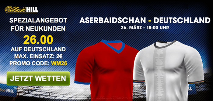 william hill Aserbaidschan--Deutschland qb