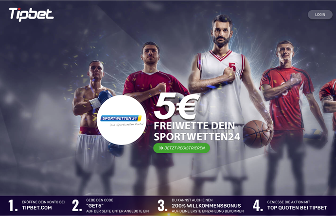 tipbet 5euro nodeposit
