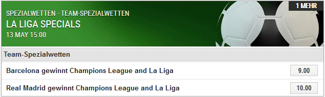 Ladbrokes Langzeitwette
