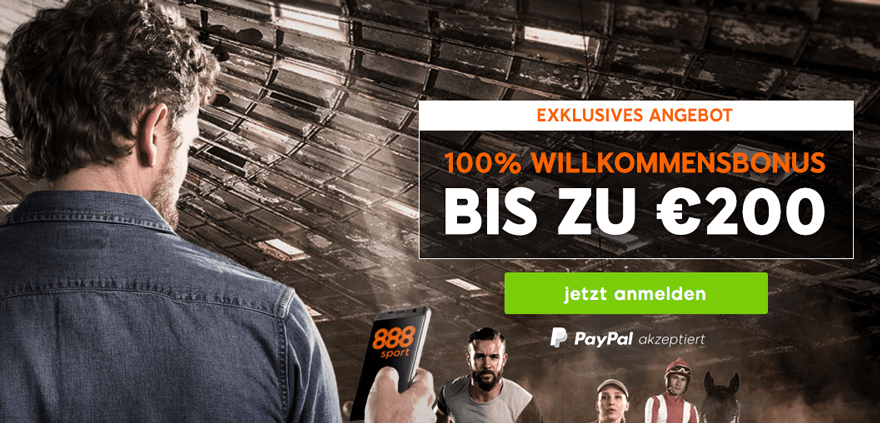 888sport exklusiver Willkommensbonus