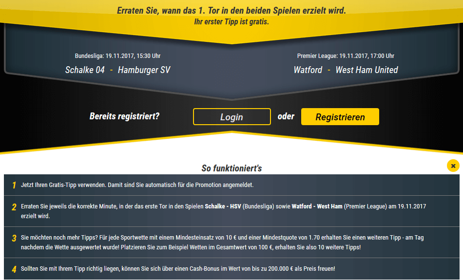 bwin Predictor 200k Teilnehmebedingungen