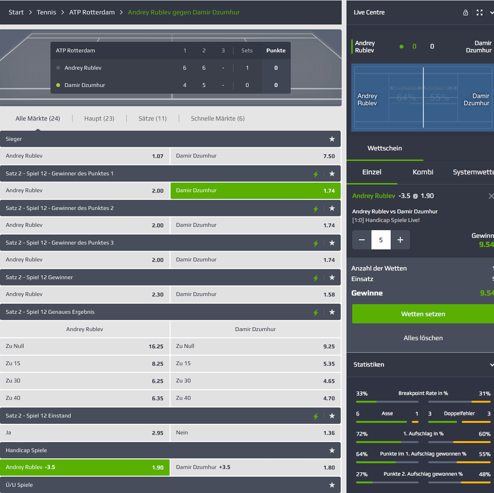 Netbet Livewetten Center