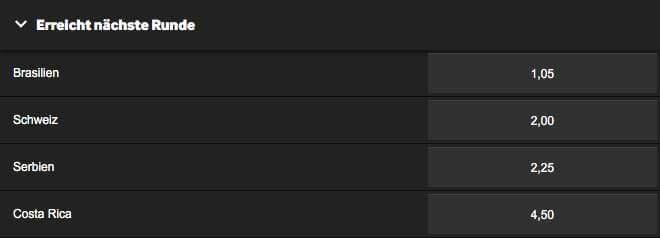 Betway Gruppe E