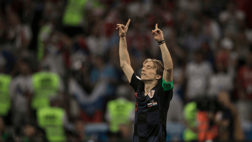 Luka Modric FIFA Weltfußballer Ronaldo Messi