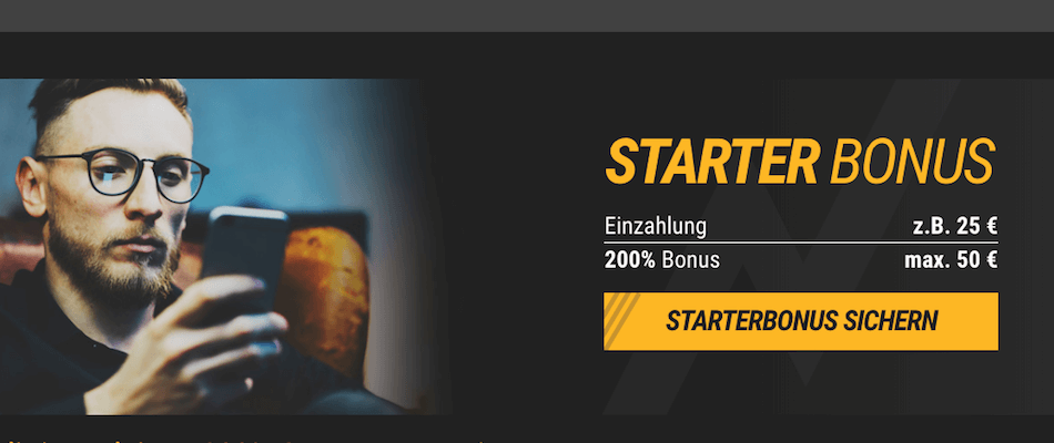 Starter Bonus bei NEO.bet