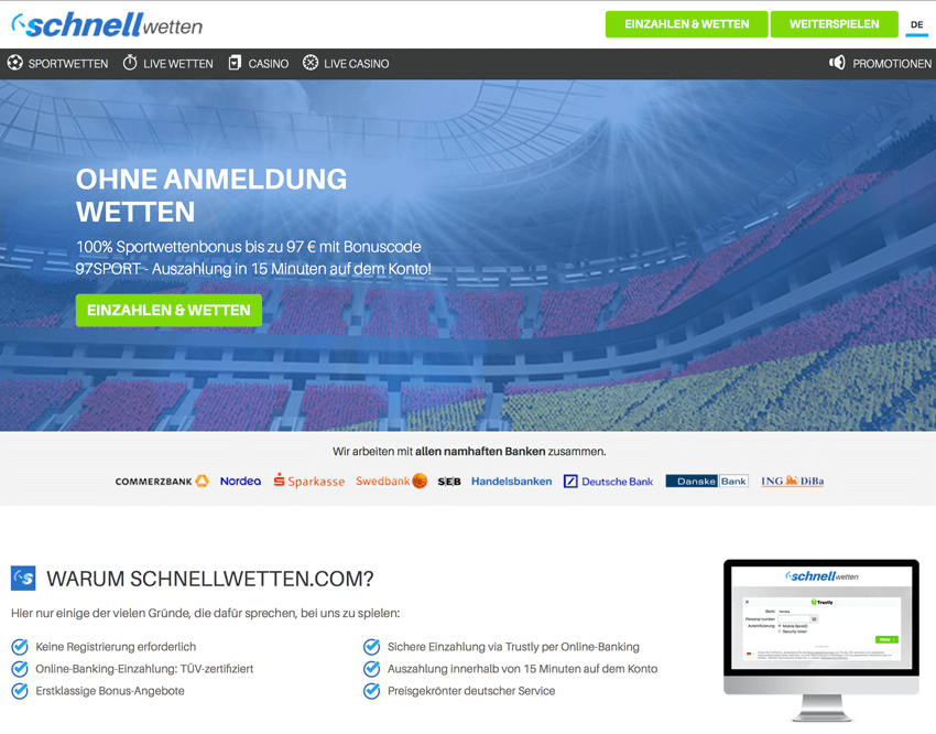 Schnellwetten
