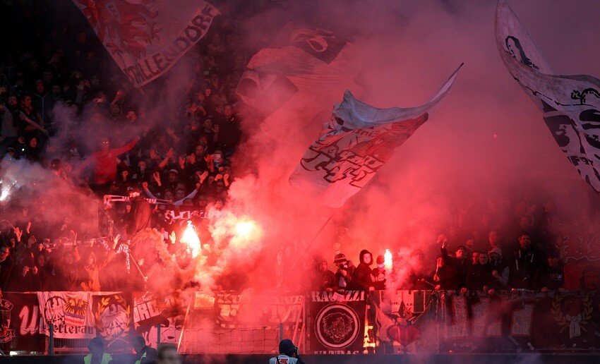 Frankfurt Fan-Ausschluss in Lissabon