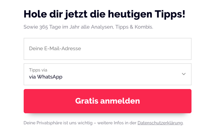 Tippinsider Anmeldung