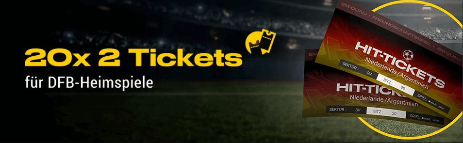 bei bwin tickets für deutschland gegen die niederlande und deutschland gegen argentinien gewinnen