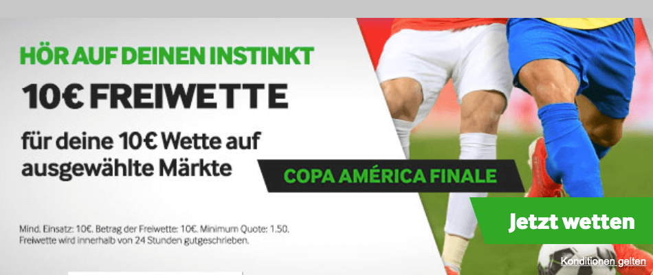 10€ freebet für wetten auf brasilien gegen peru bei betway sichern