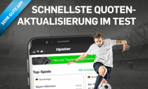Schnellste QuotenAaktualisierung bei Tipster