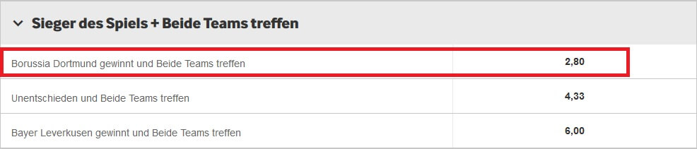 Prognose BVB Leverkusen