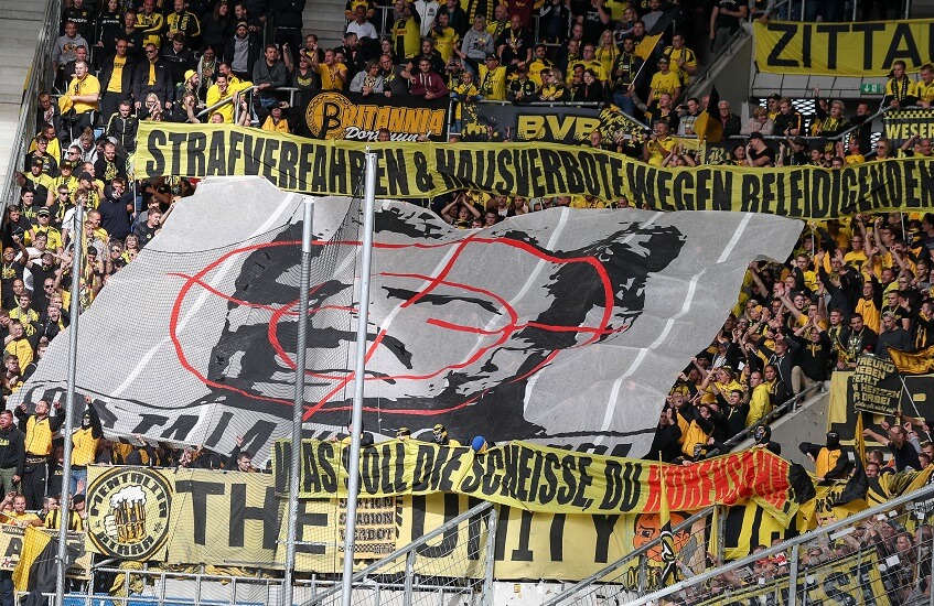 BVB-Fans Hopp Strafe Sperre