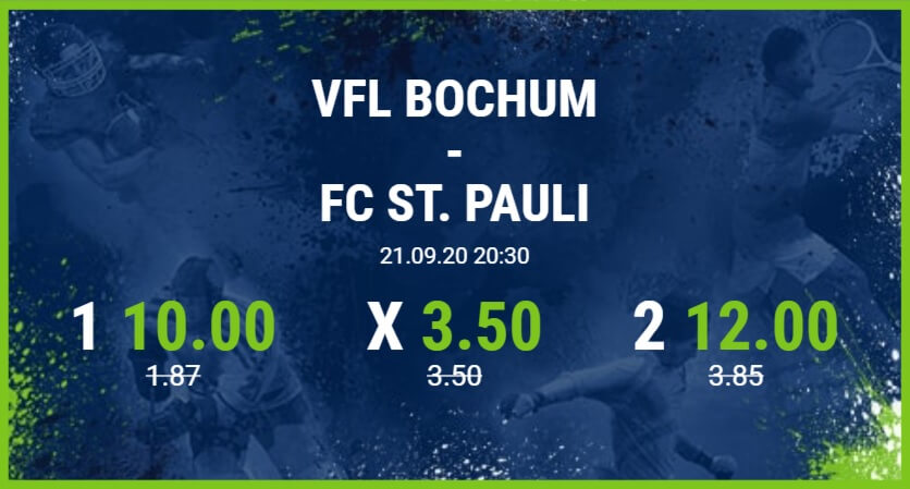 Bochum - St. Pauli Tipp und Wetten (21.09.2020)