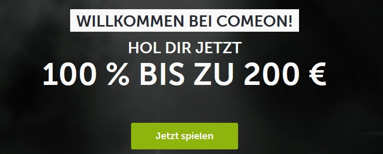 ComeOn Bonus aktuell 2021